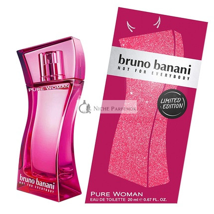 Bruno Banani Pure Woman Limitovaná Zimná Edícia Eau de Toilette, 20ml