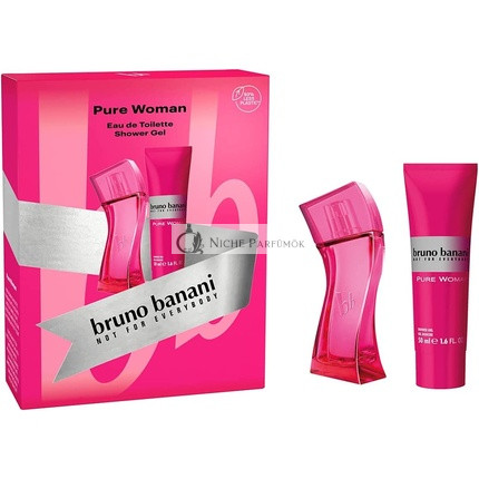 Bruno Banani Not For Everybody Pure Woman Darčeková Sada - Eau De Toilette 30ml, Sprchový Gél 50ml