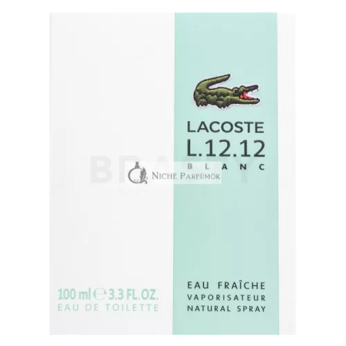 Lacoste Eau De Lacoste L.12.12 Blanc Eau Fraîche toaletná voda pre mužov 100 ml