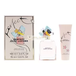   Marc Jacobs Perfect Parfumová Sada, Eau de Parfum Spray 100 ml, Luminous Telové Mlieko 75 ml