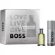 HUGO BOSS Bottled Eau de Toilette a Deo Spray Vianočný Darčekový Set, 50ml a 150ml