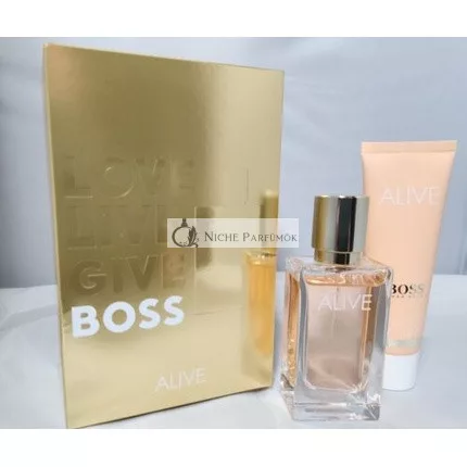 Hugo Boss Alive Dámske Eau de Parfum 30ml, Telový krém 50ml