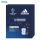 Adidas UEFA Champions Darčeková sada EdT Spray 50ml, 2 v 1 Sprchový gél 250ml