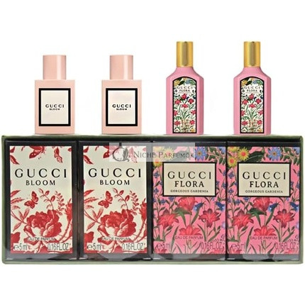 Gucci Travel Set Bloom and Flora Gorgeous Gardenia, 2x5ml