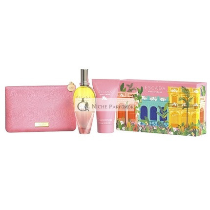Escada Dámska Parfumová Sada Cuban Breeze, 3 kusy