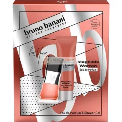   Bruno Banani Magnetic Woman Eau de Parfum 30ml + Sprchový gél 50ml - Balenie 2 kusy