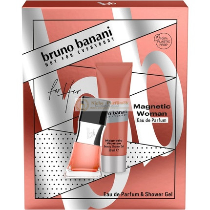 Bruno Banani Magnetic Woman Eau de Parfum 30ml + Sprchový gél 50ml - Balenie 2 kusy