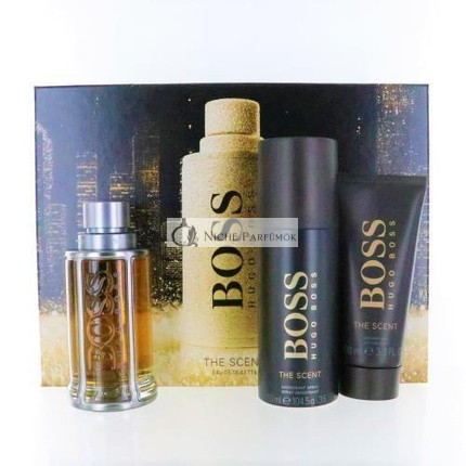 Hugo Boss The Scent 3-dielna darčeková sada pre mužov