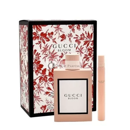 Gucci Bloom Eau de Parfum Spray Parfum Darčeková Sada 100ml + Mini 10ml