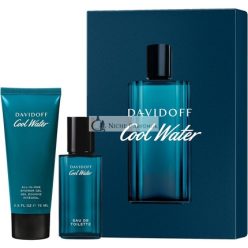   Davidoff Pánske Cool Water Eau de Toilette Festívny Darčekový Set 40ml a Sprchový Gél 75ml