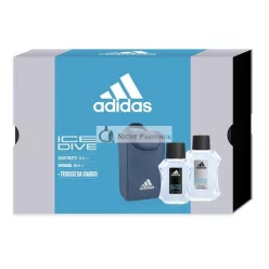   Adidas Natural Vitality Darčeková sada pre ženy Eau de Toilette 30ml, Sprchový gél 250ml s cestovnou taškou