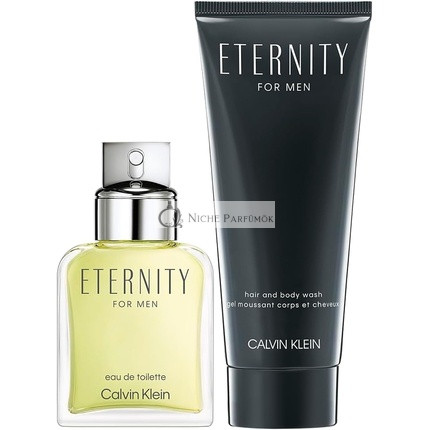 Darčeková sada Calvin Klein Eternity pre mužov s Eau De Toilette 50ml a sprchovým gélom 100ml
