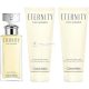 Calvin Klein Ženský Eternity Darčekový Set - Eau De Parfum 50ml, Telové Mlieko 100ml, Sprchový Gél 100ml
