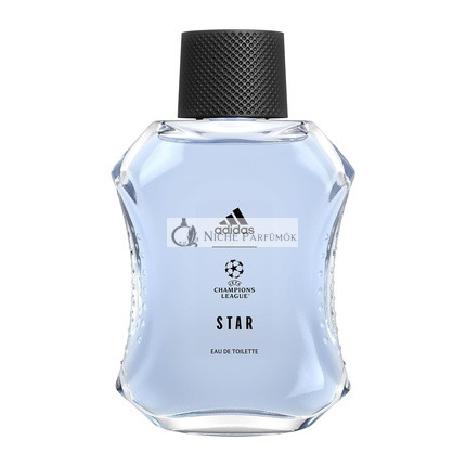 Adidas UEFA Star Edition Pánsky Eau de Toilette Spray, Vegánska Formula, 100ml