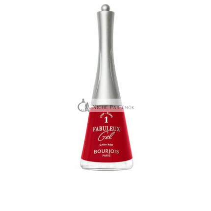 Bourjois FABULEUX Gélový lak na nechty č. 315 Caba Red, 9ml