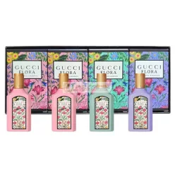   Gucci Flora Parfém pre ženy, darčeková sada mini sprejov, 4,73 ml