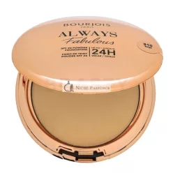   Bourjois Always Fabulous SPF 20 Powder Foundation púdrový make-up so zmatňujúcim účinkom 310 7 g