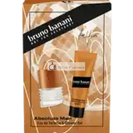 Bruno Banani Absolute Man Eau De Toilette Sprchový Gél Darčeková Sada, 200ml