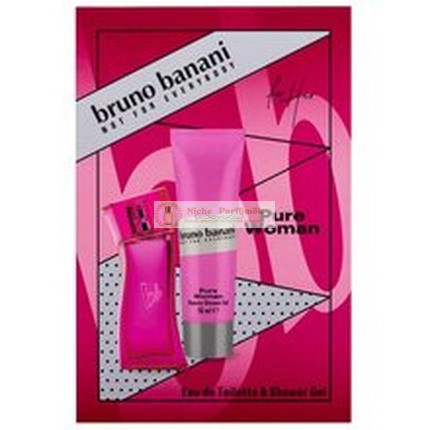 Bruno Banani Pure Woman Darčeková Sada - Eau De Toilette 30 Ml a Crescent Gel 50 Ml