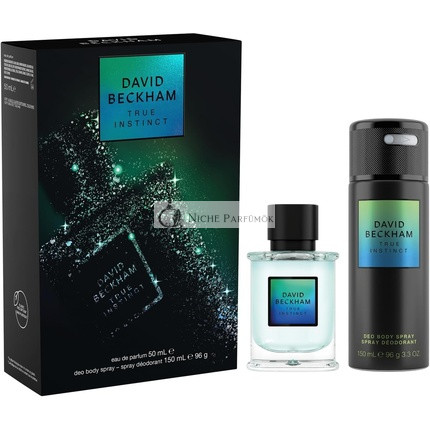 David Beckham True Instinct Gift Set pre neho vrátane Eau De Parfum, 50ml