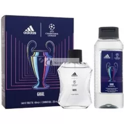   Adidas Uefa Champions League Darčeková sada Eau De Toilette 100 Ml a Sprchový gél 250 Ml