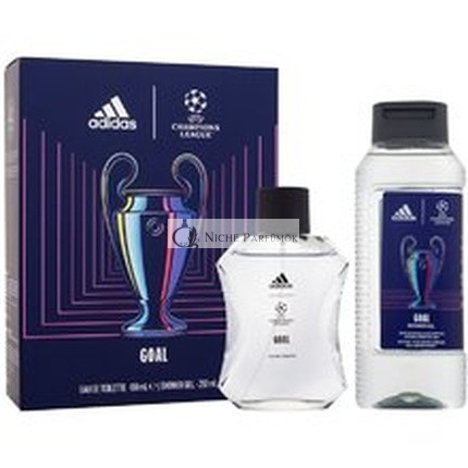 Adidas Uefa Champions League Darčeková sada Eau De Toilette 100 Ml a Sprchový gél 250 Ml