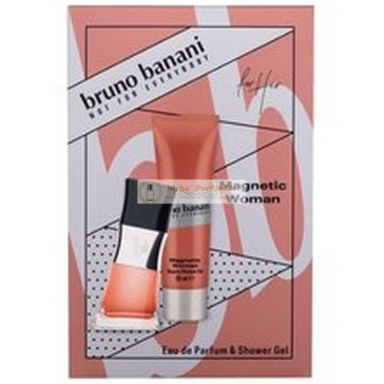 Darčeková Sada Bruno Banani Magnetic Woman Edp 30ml a Sprchový Gél 50ml