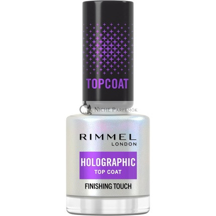 Rimmel London Holografický Lak na nechty Top Coat
