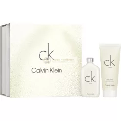   Calvin Klein Unisex CK One Darčeková sada, 50ml Eau de Toilette, 100ml Sprchový gél
