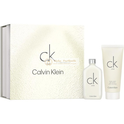 Calvin Klein Unisex CK One Darčeková sada, 50ml Eau de Toilette, 100ml Sprchový gél