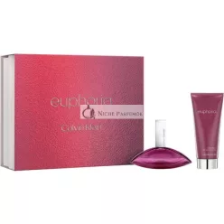   Calvin Klein Women's Euphoria Gift Set, 50 ml Eau de Parfum, 100 ml Telové mlieko - Balenie 2