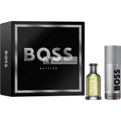   BOSS Pán BOSS Bottled Slávnostný Darčekový Set, 50 ml Eau de Toilette a 150 ml Pánsky Sprej Deodorant