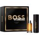 BOSS Pánska The Scent Festívna Darčeková Sada, 50ml Eau de Toilette, 150ml Sprej Deodorant