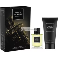  David Beckham Instinct Darčekový set, 50 ml Eau De Parfum a Sprchový gél