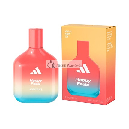 adidas Vibes Happy Feels Eau de Parfum Unisex Parfum, 100ml