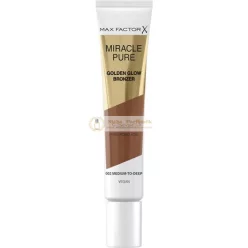   Max Factor Miracle Pure Zlatý lesk bronzer Stredný až hlboký 15ml 002