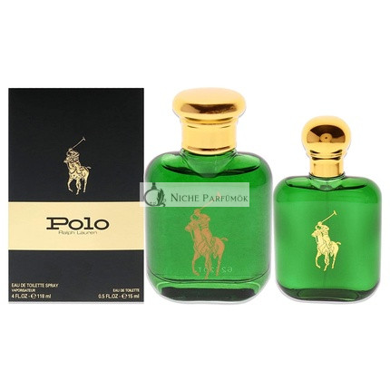 Ralph Lauren Polo Green Pánsky EDT Sprej 2-dielna darčeková sada, 118ml