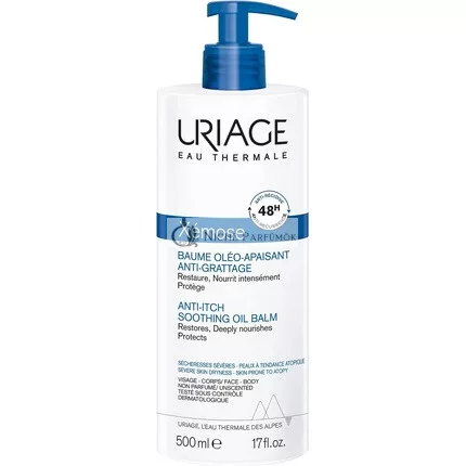 Uriage Xémose Proti-Škrabaniu Upokojujúci Olejový Balzam 500ml