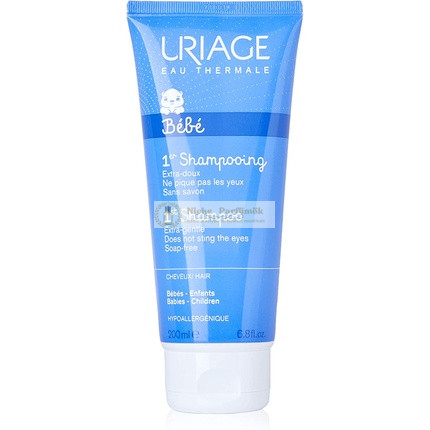 Uriage 1st Shampoo Extra Gentle Soap-Free Shampoo pre deti, 200ml
