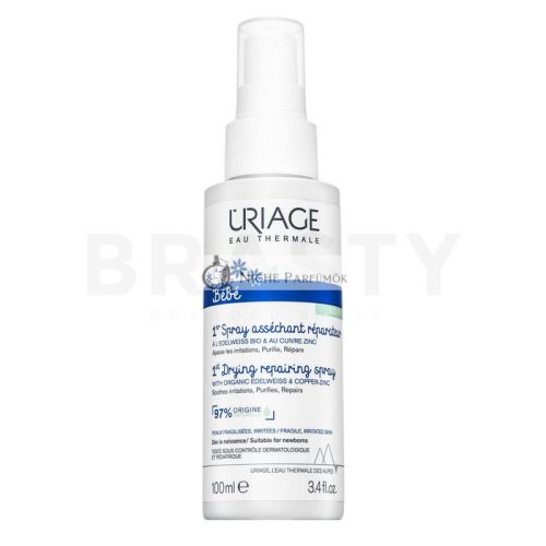 Uriage Bébé vysušujúci reparatívny sprej s obsahom medi a zinku 1st Drying Repairing Spray 100 ml