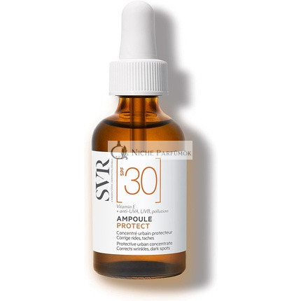 SVR Ampoule [SPF30] Protect Protective Urban Concentrate ochranné sérum proti slnečnému žiareniu 30 ml