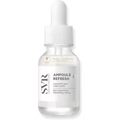   SVR Ampoule Refresh Revitalizačné Ranné Očné Sérum s Hyalurónovou Kyselinou, Peptidmi a Kofeínom, 15ml