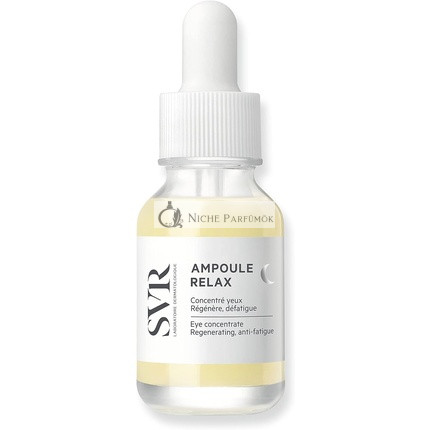 Svr Ampoule Relax Nočná Liečba Koncentrát na Relaxáciu Očí, 15ml