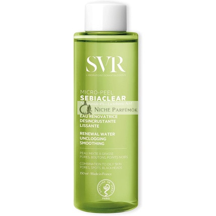 SVR SEBIACLEAR Micro-Peel Unclogging Anti-Blemish Essence pre mastnú a zmiešanú pleť, 150ml