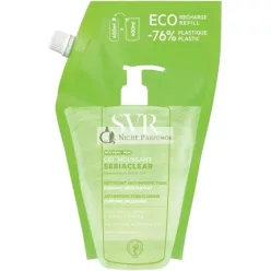   SVR SEBIACLEAR Penivý čistiaci gél na tvár a telo pre mastnú, aknóznu a zmiešanú pleť, 400ml - Nová formula