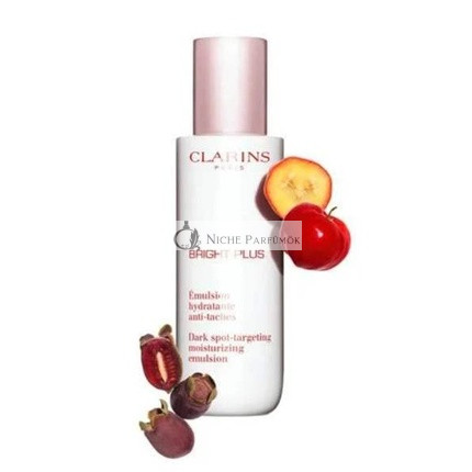 Clarins Bright Plus Hydratačná Emulzia | Viditeľne Zosvetľuje a Zameriava sa na Tmavé Škvrny 76.8ml