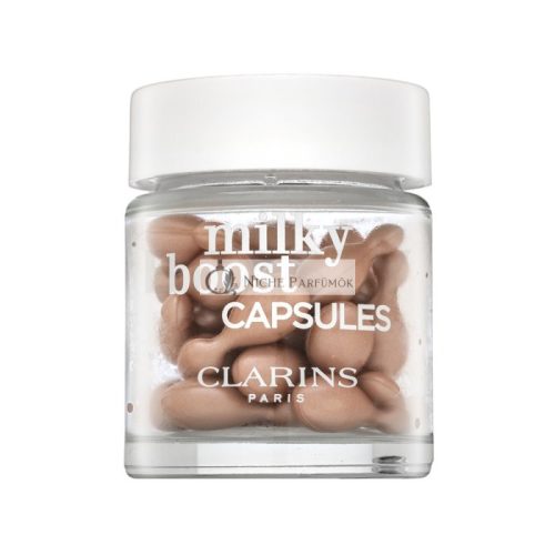 Clarins Milky Boost Capsules tekutý make-up pre zjednotenú a rozjasnenú pleť 03 30 x 0,2 ml