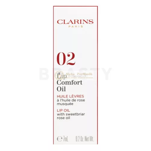 Clarins Lip Comfort Oil vyživujúci olej na pery 02 Raspberry 7 ml