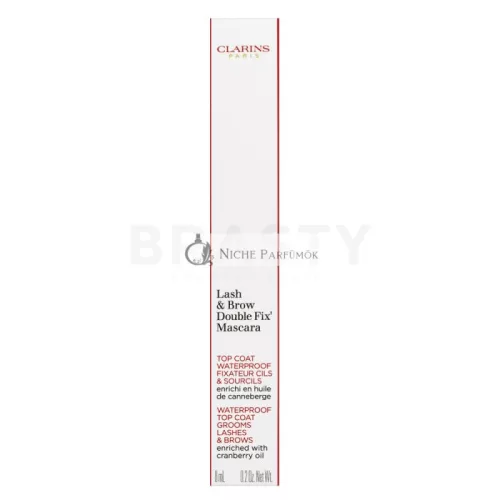 Clarins Lash & Brow Double Fix' Mascara riasenka riasenka na mihalnice a obočie 01 8 ml