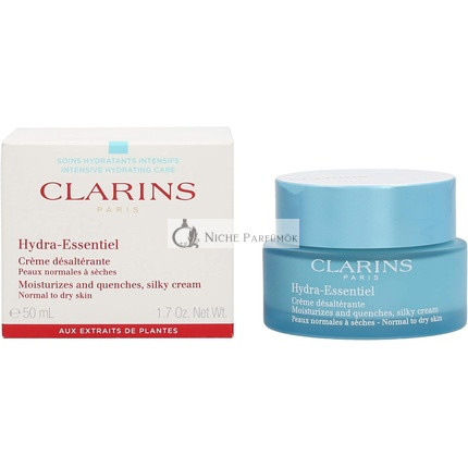 Clarins Hydra-Essentiel Hodvábny krém Ruža